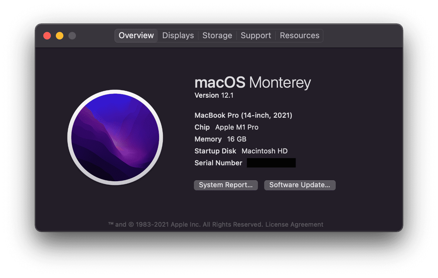 About this Mac.